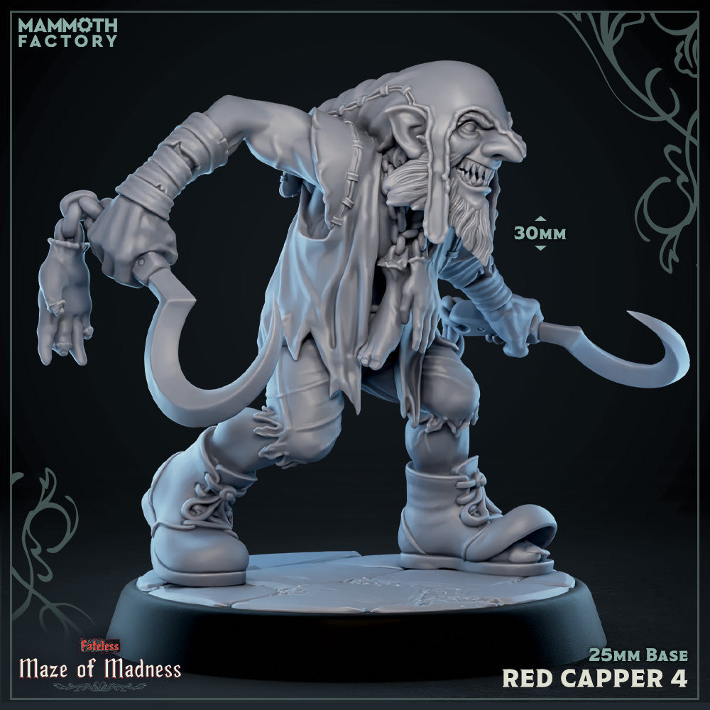 Red Capper 4 (Creepy Gnome) (Online Only)