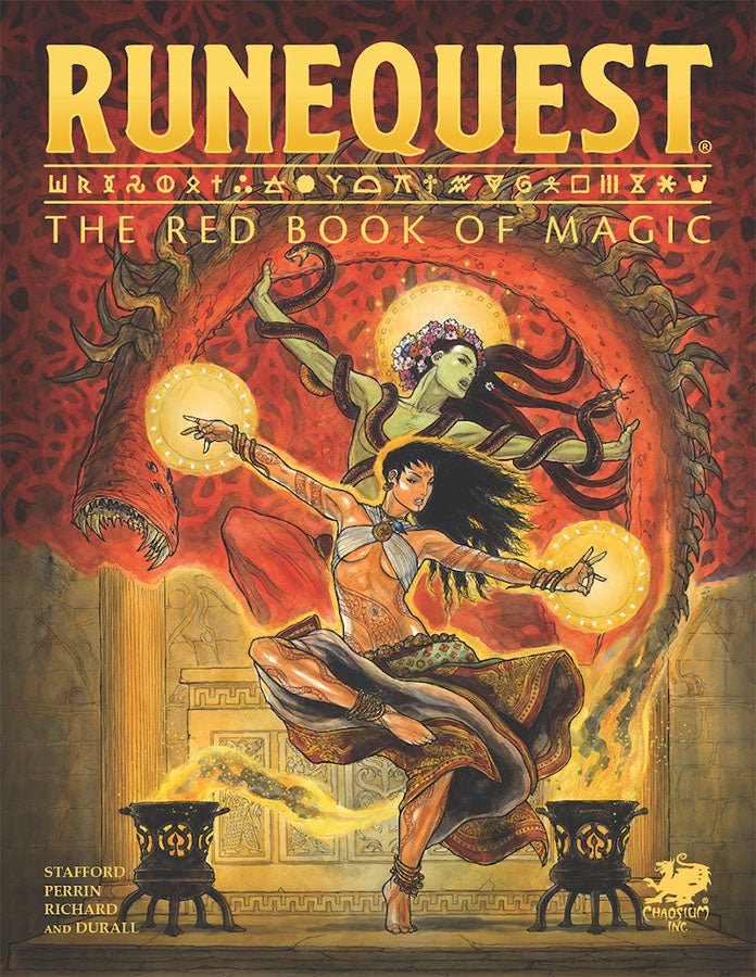 The Red Book of Magic (Runequest) (ONLINE ORDER ONLY)