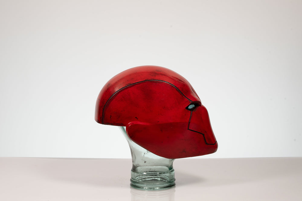 Red Vigilante Helmet - Wearable Costume Cowl Mask Helm (ONLINE ORDER ONLY)