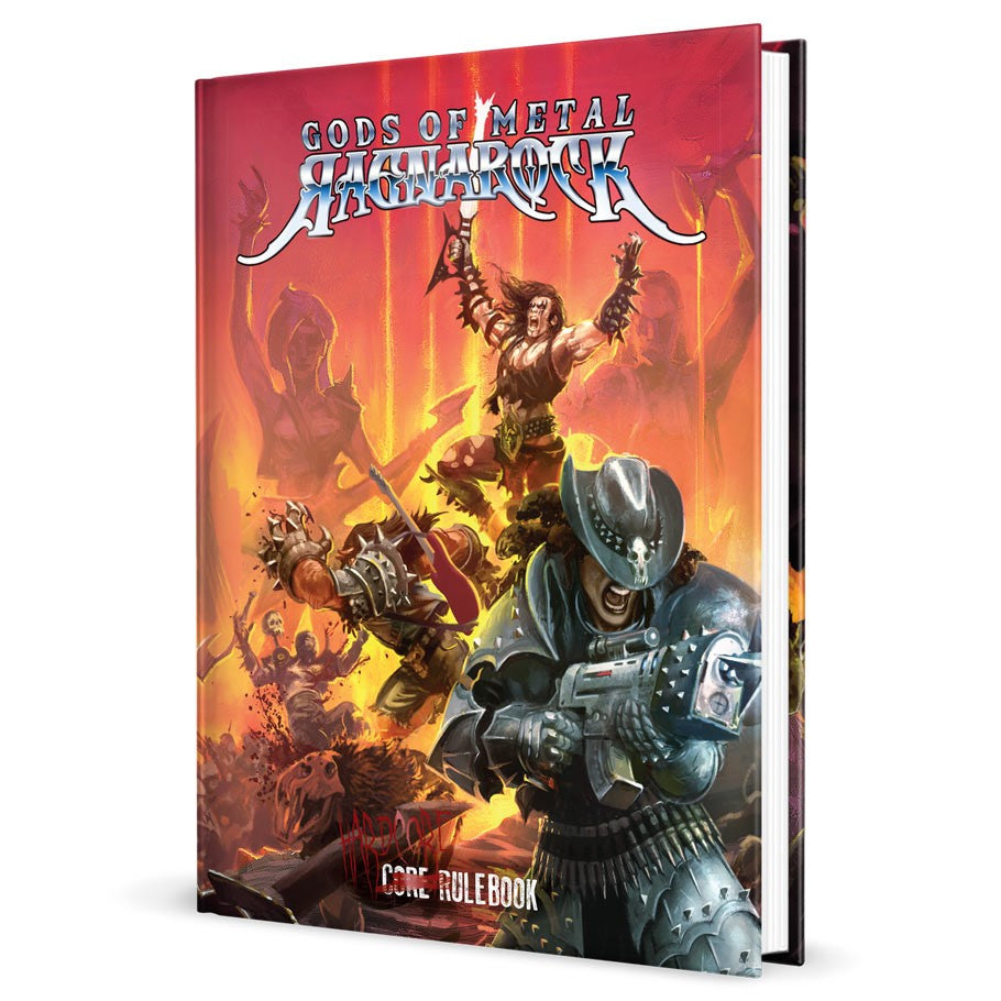 Gods of Metal: Ragnarock - Core Rulebook (ONLINE ORDER ONLY)