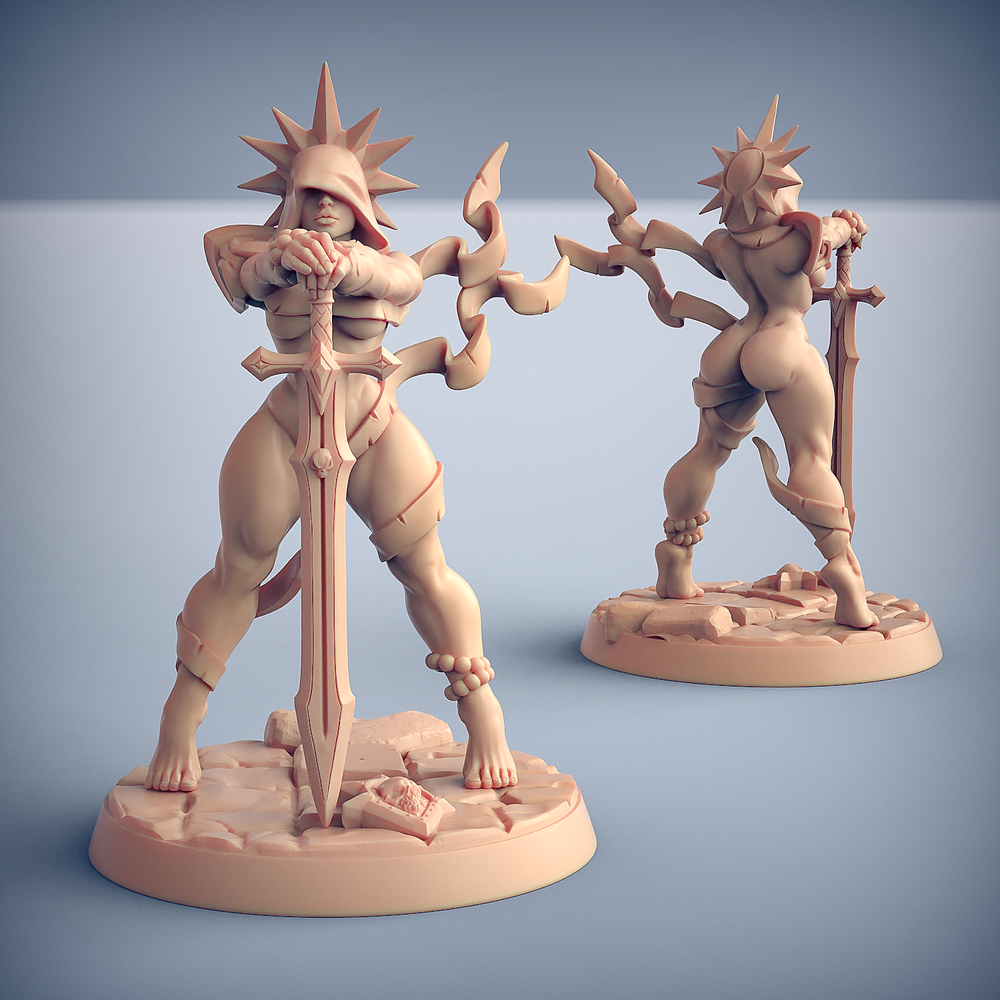 3D Printed Artisan Guild Solaria the Saint The Requien Brotherhood 28mm 32mm (Online Only)