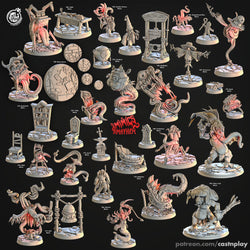 3D Printed Cast n Play Anvil Mimic Mimics Mayhem Set 28mm 32mm D&D (Online Only)