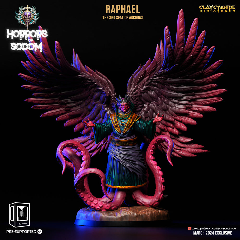 3D Printed Clay Cyanide Horrors of Sodom - Raphael 28mm 32mm D&D (Online Only)