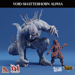 3D Printed Sordane Publishing Echoes of Madness - A Sordane Stories Void Shatterhorn Alpha 28 32mm D&D (Online Only)