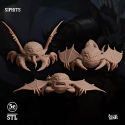 3D Printed Sordane Publishing Siphits 28 32mm D&D (Online Only)