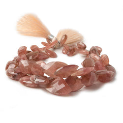 Rhodochrosite Beads Fan Briolette (ONLINE ORDER ONLY)