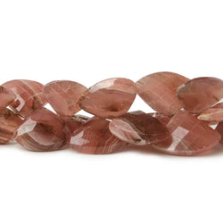 Rhodochrosite Beads Fan Briolette (ONLINE ORDER ONLY)
