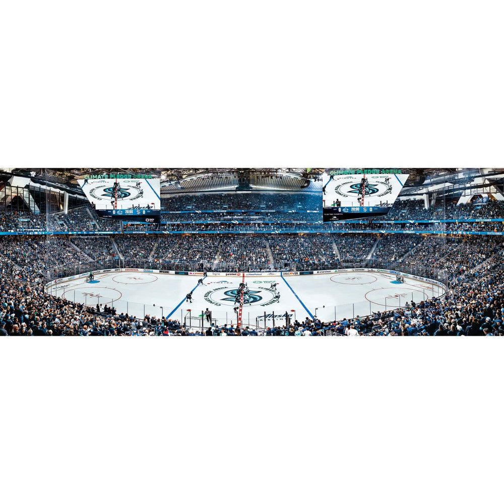 Seattle Kraken - 1000 Piece Panoramic Jigsaw Puzzle
