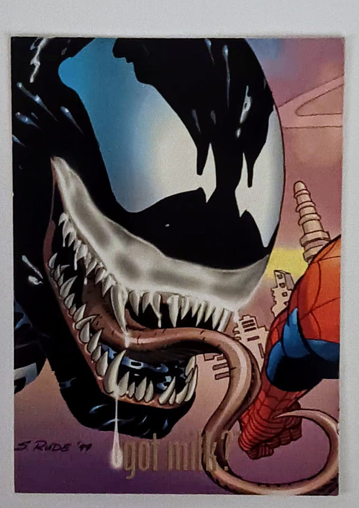 Marvel Got Milk Promo Card - Venom (ONLINE ORDER ONLY)