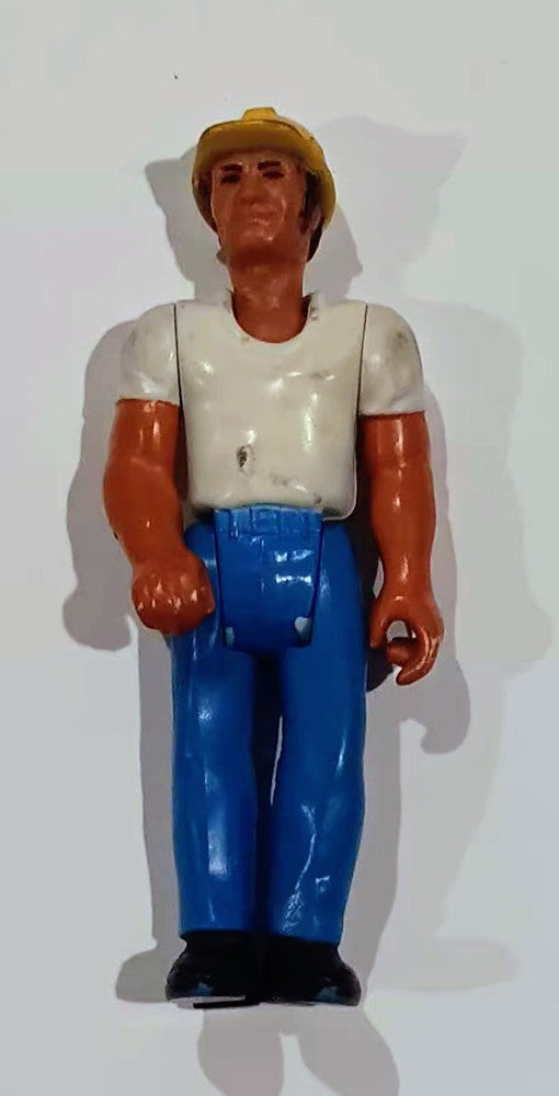 Fisher Price figure - Construction Worker (1974) (ONLINE ORDER ONLY)