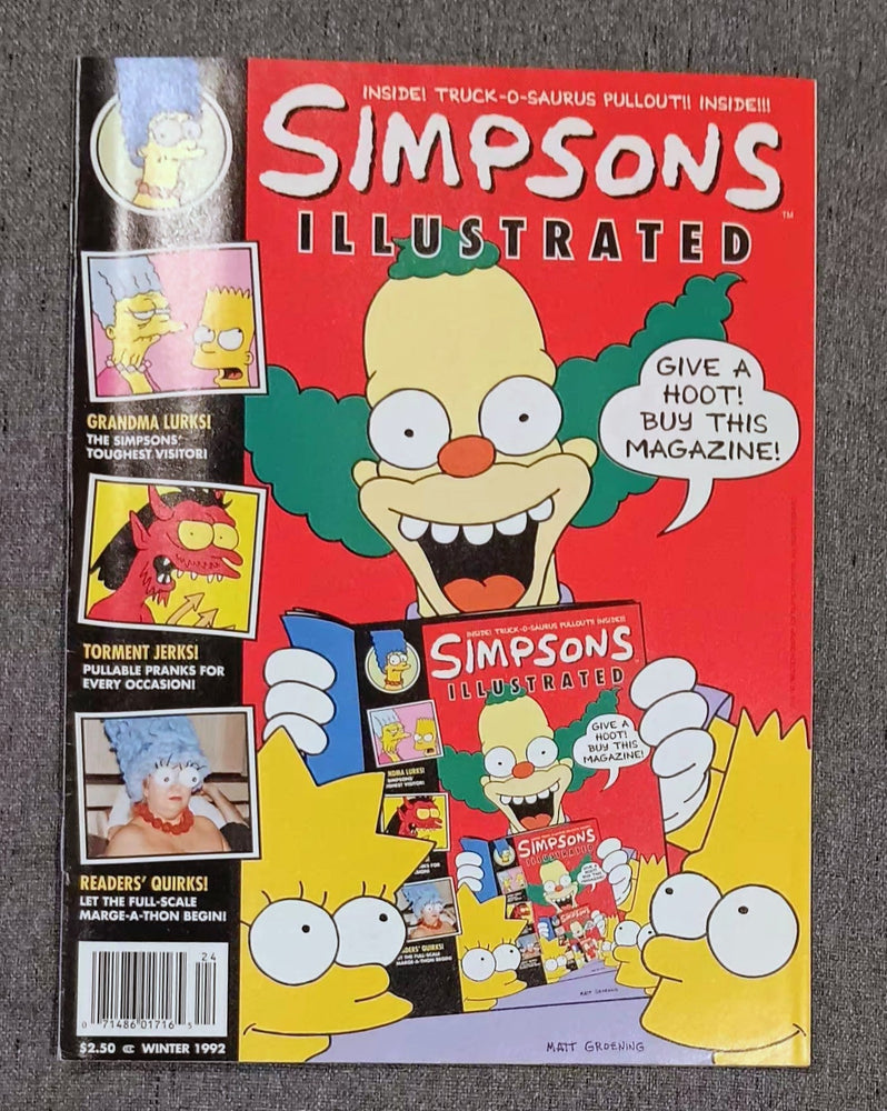 Simpsons Illustrated Magazine (Winter 1992) (ONLINE ORDER ONLY)