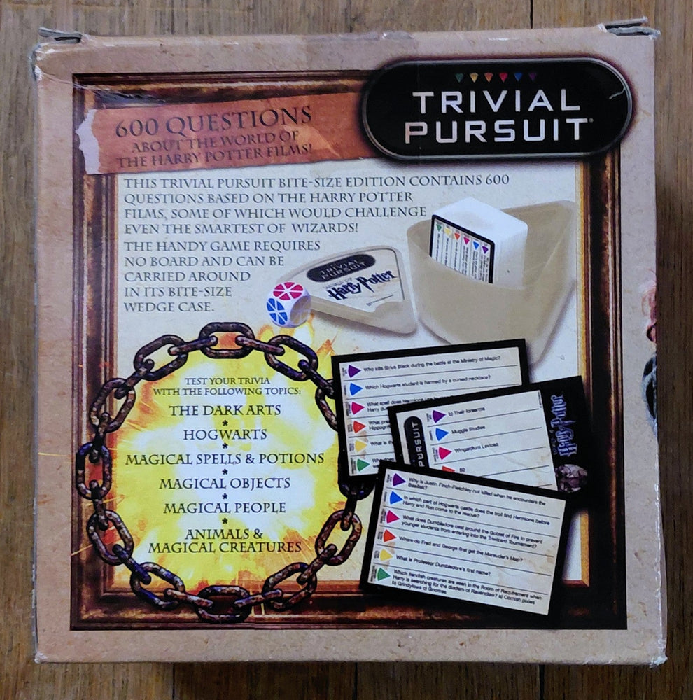 Harry Potter Trivial Pursuit Game (ONLINE ORDER ONLY)