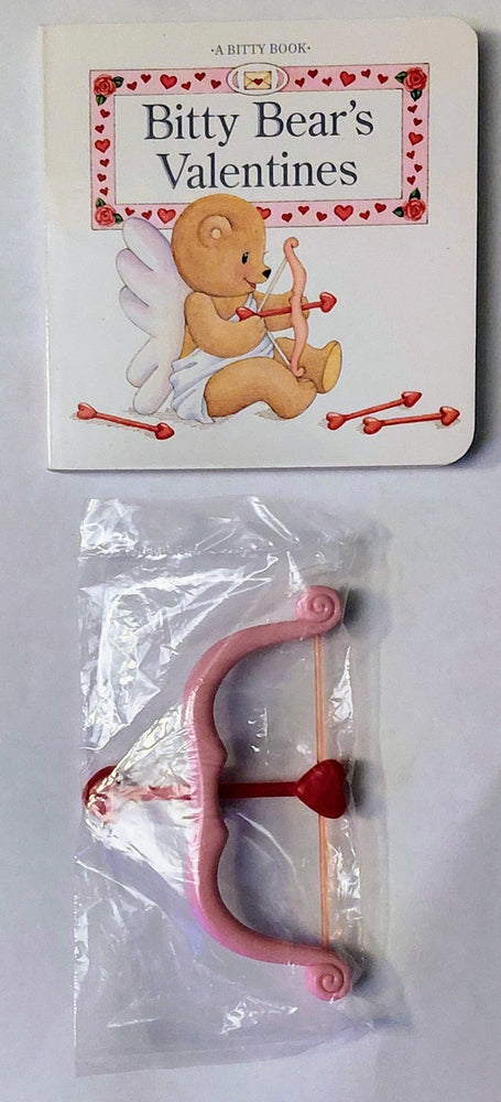 Bitty Bear Valentine Set - Cupid's Bow and Board Book (ONLINE ORDER ONLY)