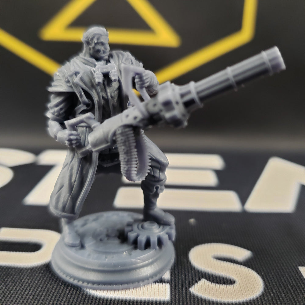 Tomas Lumens, Unbridled Inventor (Male Half-Orc Artificer)