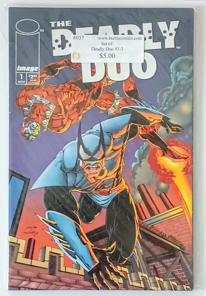 Comic Book Set: Deadly Duo #1-3, Image Comics (ONLINE ORDER ONLY)
