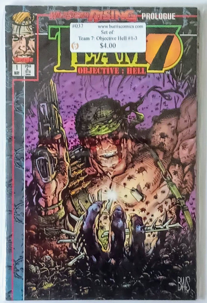 Comic Book Set: Team 7: Objective Hell #1-3, Image Comics (ONLINE ORDER ONLY)