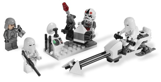 Star Wars Lego Set - Snowtrooper Battle Pack (ONLINE ORDER ONLY)