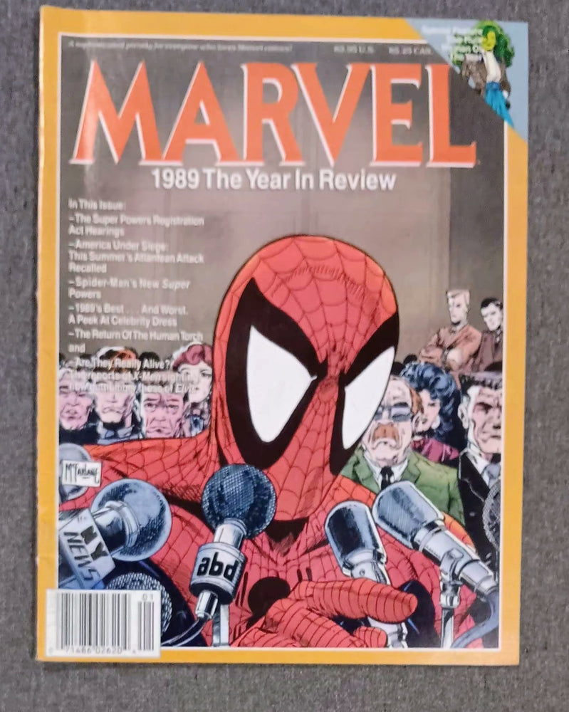 Marvel Year In Review 1989 (ONLINE ORDER ONLY)