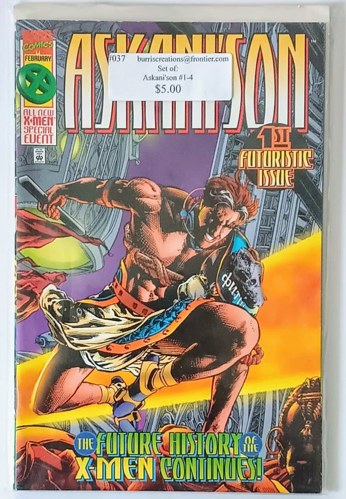 Comic Book Set: Askani'son #1-4, Marvel Comics (ONLINE ORDER ONLY)
