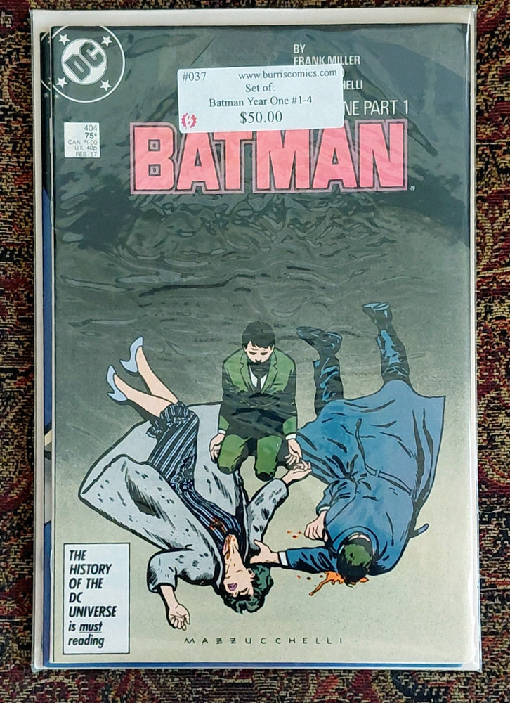 Comic Book Set: Batman Year One #1-4, DC Comics (ONLINE ORDER ONLY)