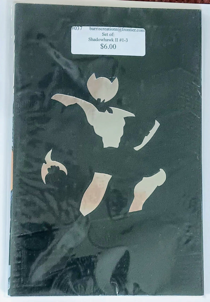 Comic Book Set: Shadowhawk II #1-3, Image Comics (ONLINE ORDER ONLY)