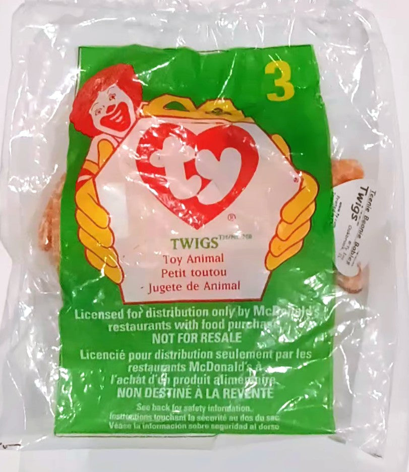 McDonald's Beanie Baby toy - Twigs (Bagged) (ONLINE ORDER ONLY)