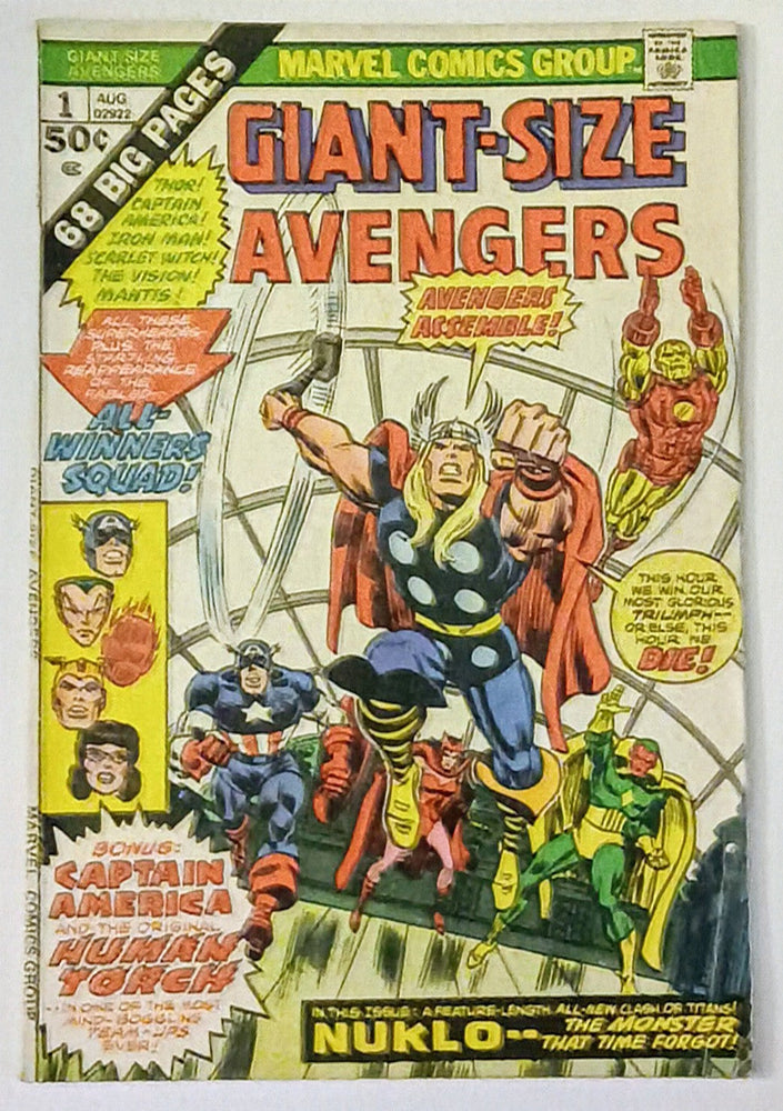 Marvel Comics: Giant-Size Avengers #1 (ONLINE ORDER ONLY)