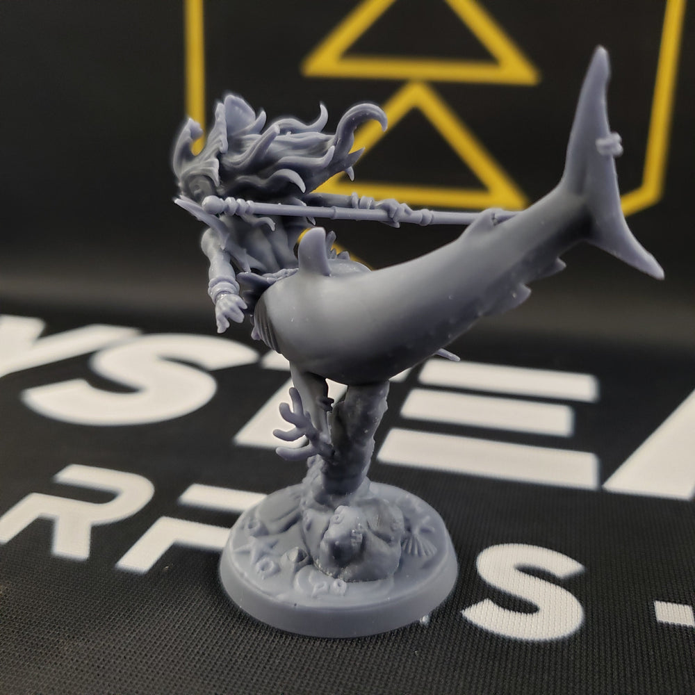 Tryphosa, Mother of the Sharks (Female Merfolk Warrior) (Online Order Only)