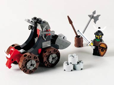 Lego Set - Catapult Crusher (Knights Kingdom) (ONLINE ORDER ONLY)