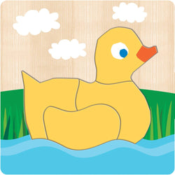 Eric Carle Chunky Wood Puzzles - Kids 4-Pack