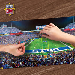Buffalo Bills - 1000 Piece Panoramic Jigsaw Puzzle - End View