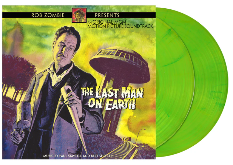 Paul Sawtell & Bert Shefter - Rob Zombie Presents The Last Man On Earth OST (2LP Neon Green Blue Smoke) [Vinyl] (ONLINE ORDER ONLY)