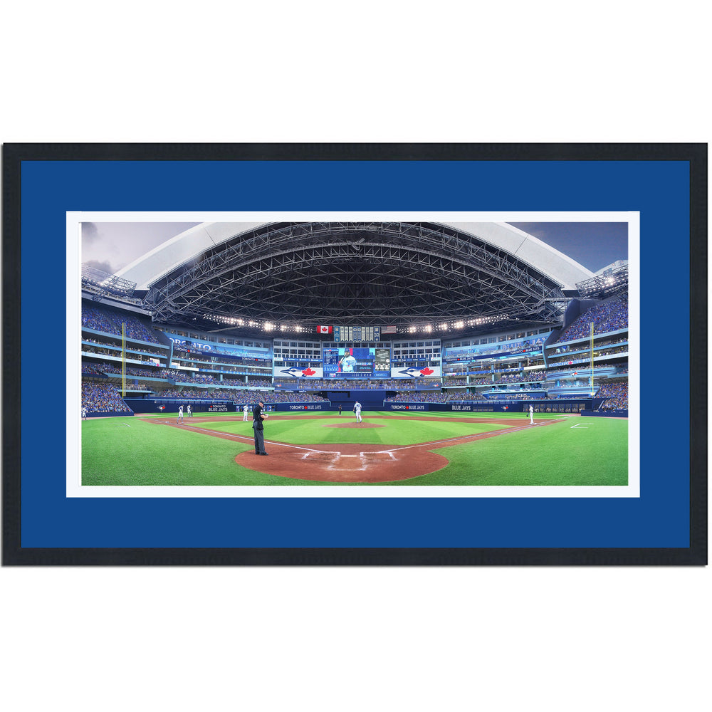 Framed Rogers Centre Toronto Blue Jays MLB 16x24 Baseball Photo Professionally Matted (ONLINE ORDER ONLY)