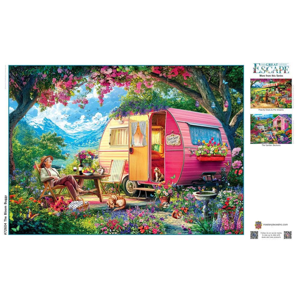The Great Little Escape - The Bloom Buggy 1000 Piece Jigsaw Puzzle
