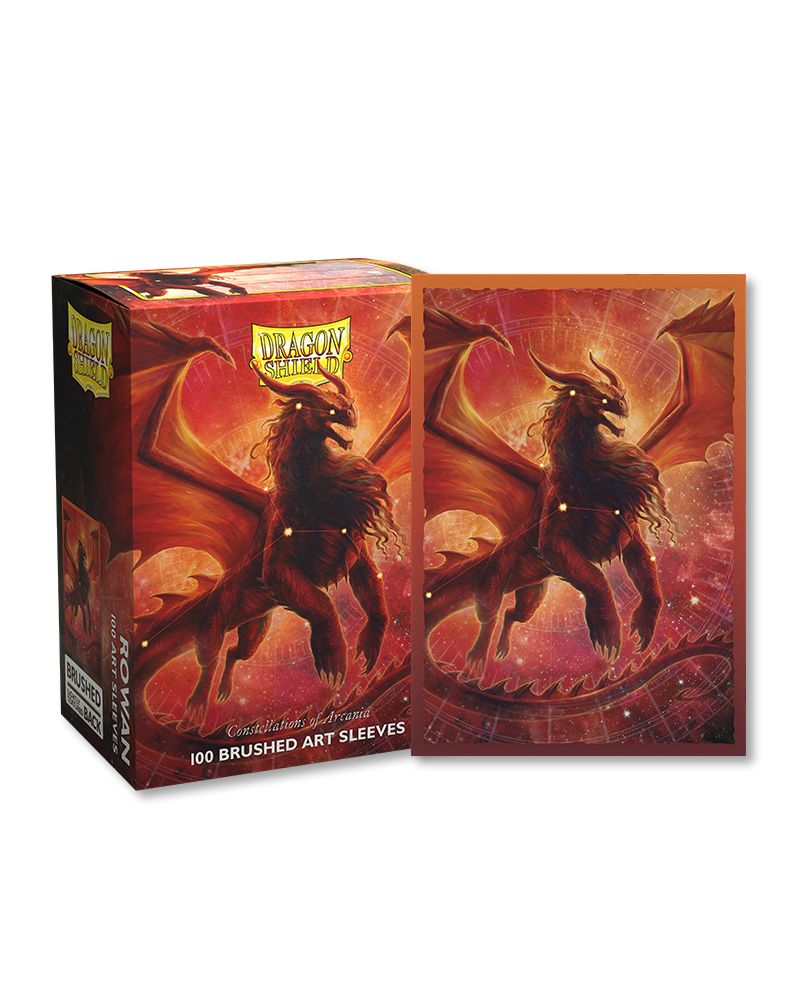 Dragon Shields: (100) Brushed Art - Rowan, The Lion Maned