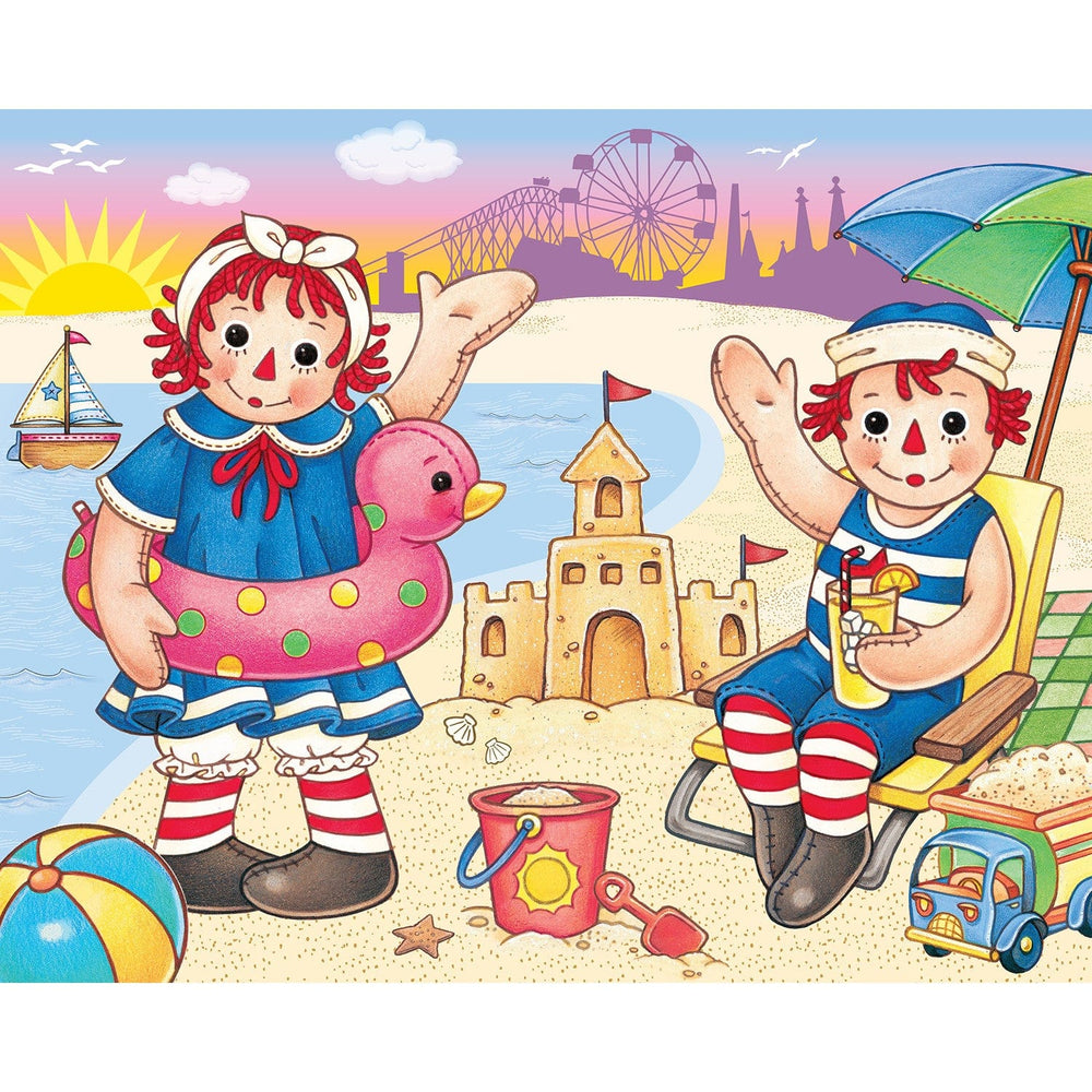 Raggedy Ann 100 Piece Jigsaw Puzzles 4-Pack (ONLINE ORDER ONLY)
