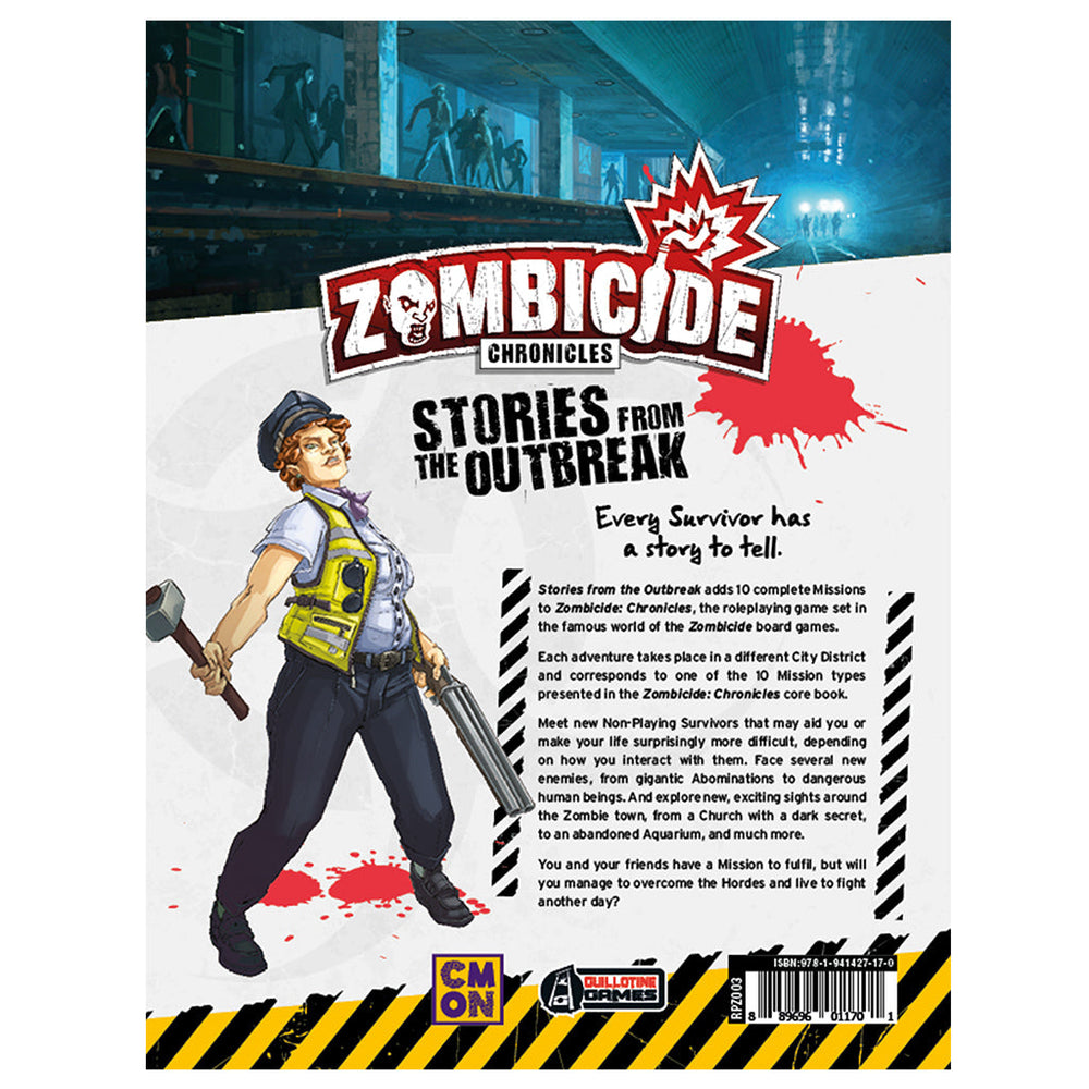 Zombicide: Chronicles - Stories from the Outbreak (ONLINE ORDER ONLY)