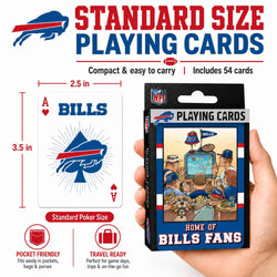 Buffalo Bills Fan Deck Playing Cards - 54 Card Deck