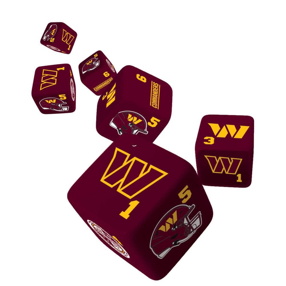 Washington Commanders Dice Set - 19mm