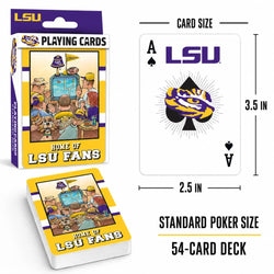 LSU Tigers Fan Deck Playing Cards - 54 Card Deck