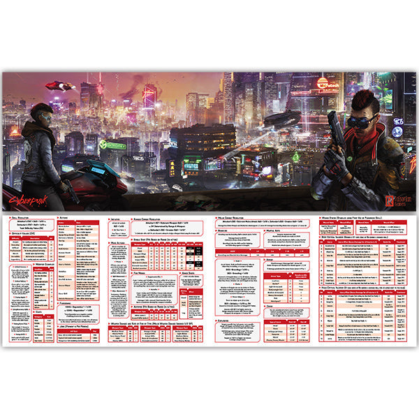 Cyberpunk Red Gamemaster Screen (Online Only)