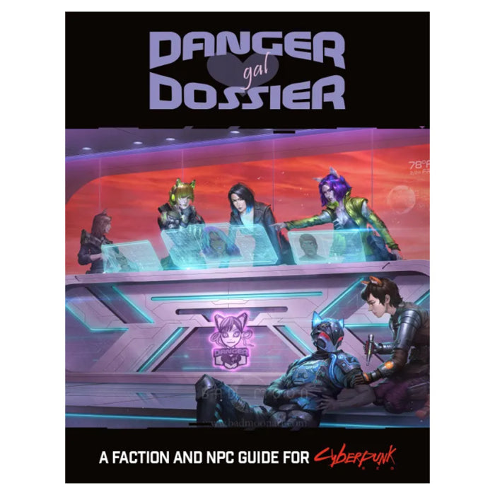 Cyberpunk Red: Danger Gal Dossier (ONLINE ORDER ONLY)