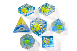 Rubber Duck Sharp Corner RPG Dice Set | 7 Pieces (ONLINE ORDER ONLY)