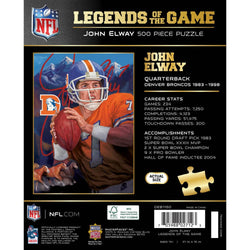 Legends of the Game - John Elway 500 Piece Jigsaw Puzzle