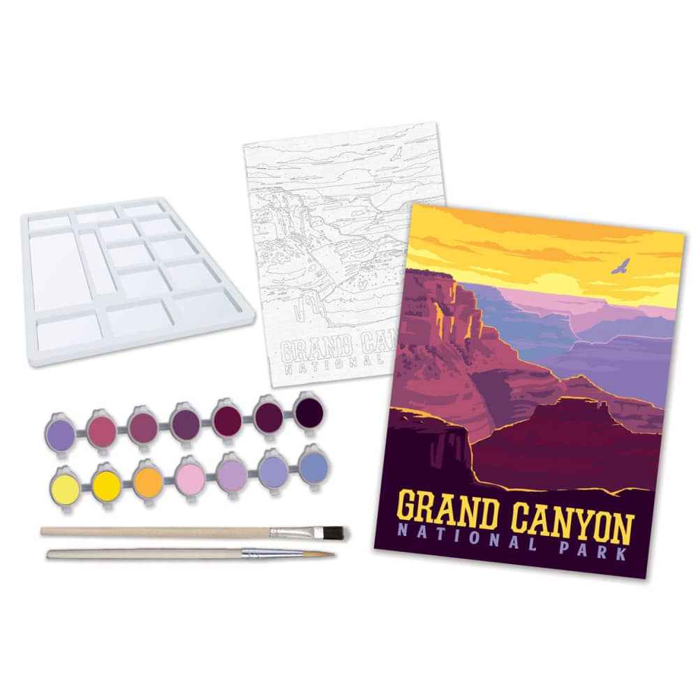 National Parks - Grand Canyon Paint by Number