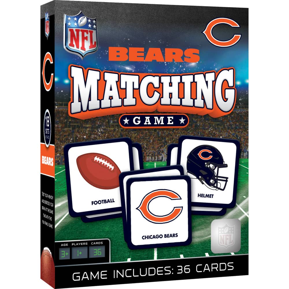 Chicago Bears Matching Game