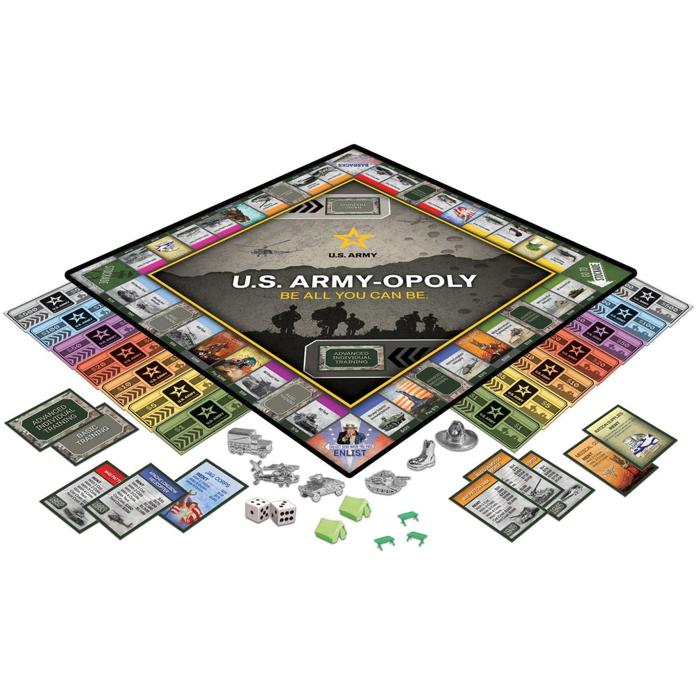 US Army Opoly Board Game