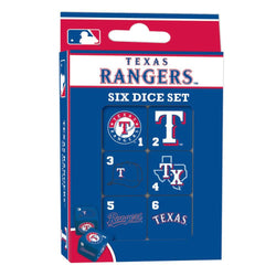 Texas Rangers Dice Set - 19mm