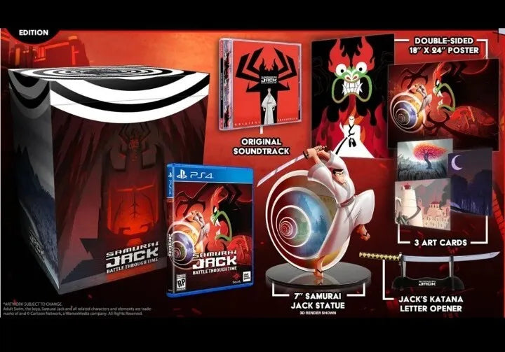 Limited Run Games #356: Samurai Jack: Battle Through Time Collector's Edition (PlayStation 4) (Online Order Only)