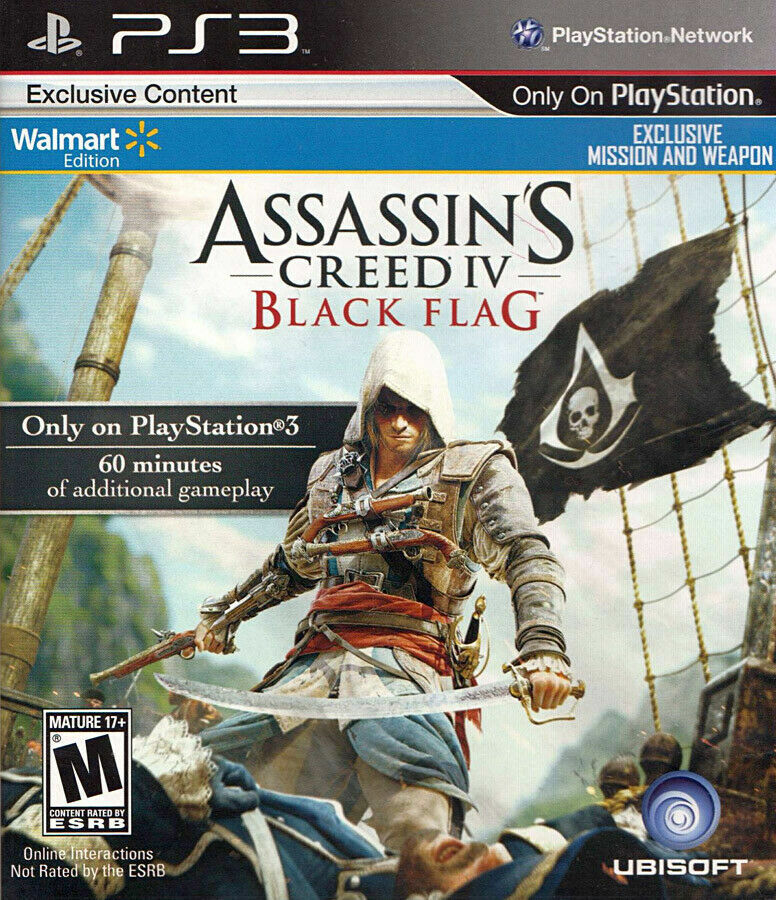 Assassin's Creed IV: Black Flag (Walmart Edition) (PlayStation 3) (Online Order Only)